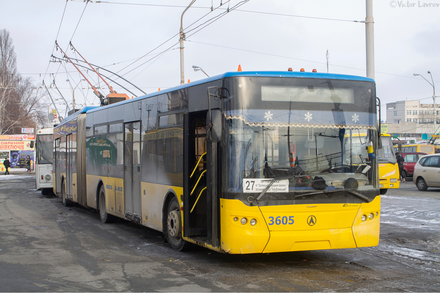 Киев, ЛАЗ E301D1 № 3605