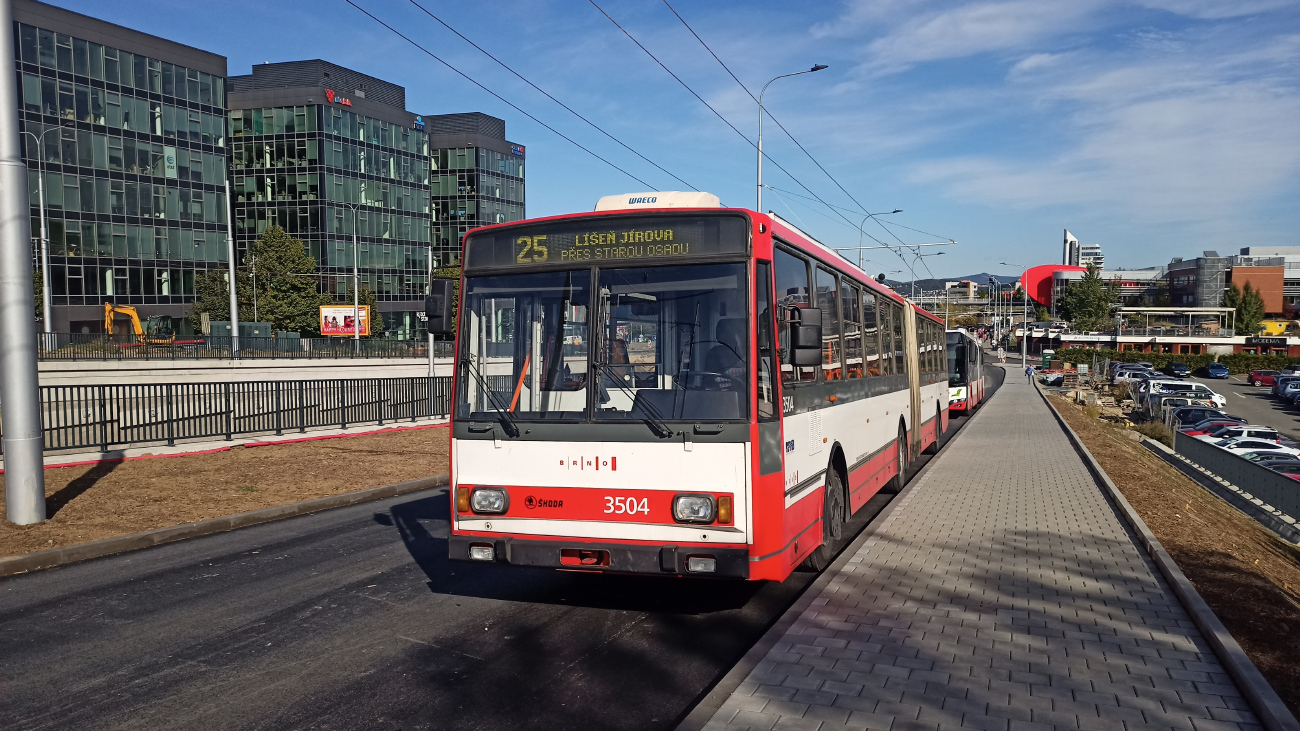 Брно, Škoda 15TrM № 3504