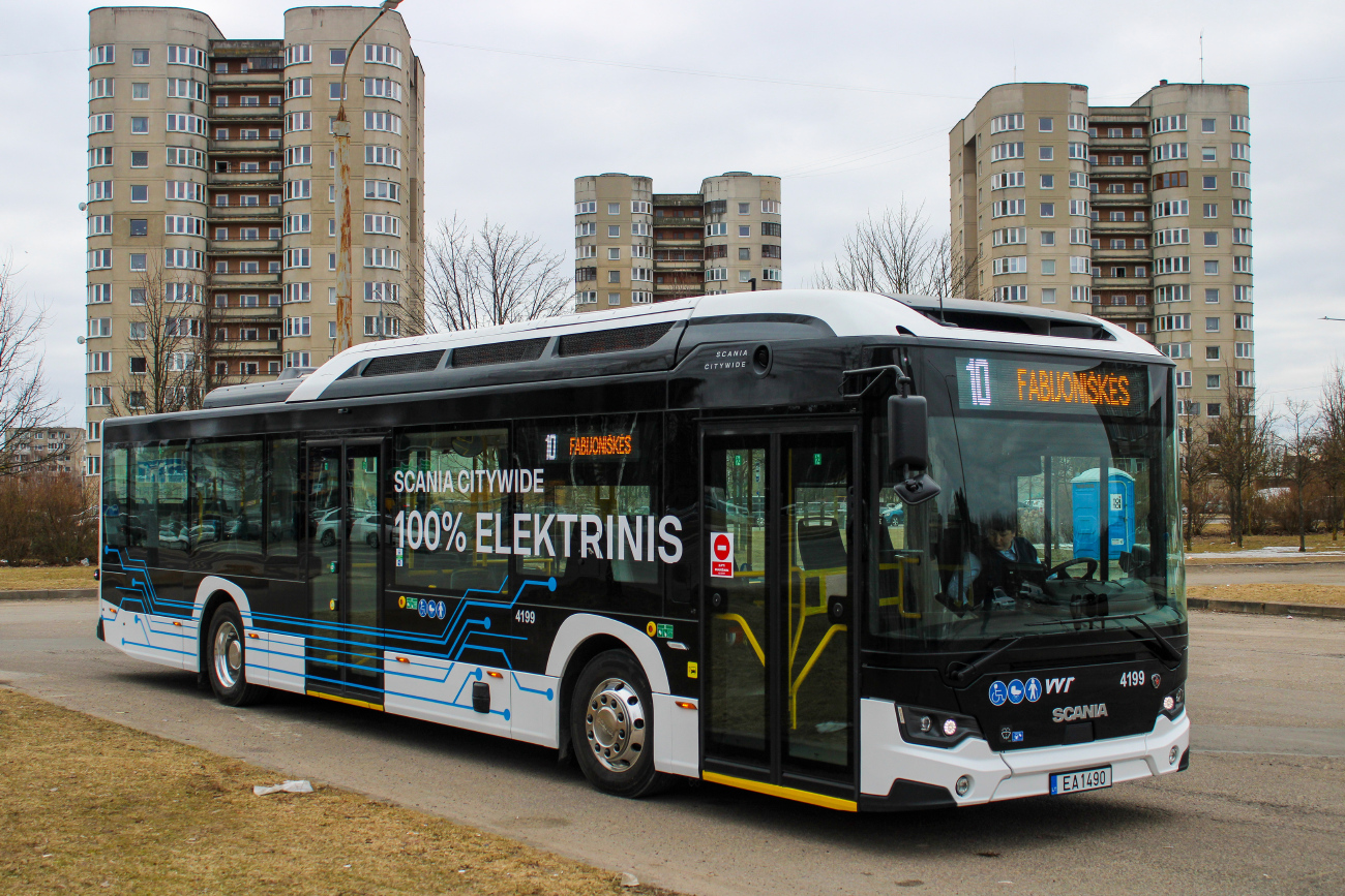 Вильнюс, Scania Citywide LF II 12.1 № 4199