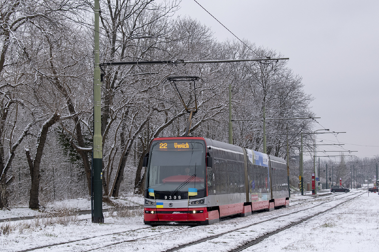Прага, Škoda 15T3 ForCity Alfa Praha № 9309