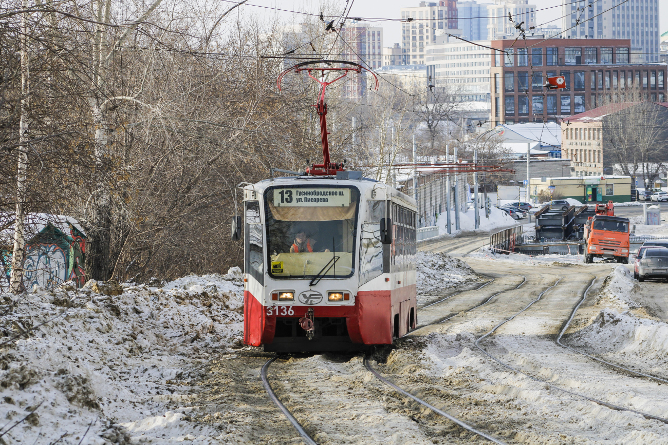 Новосибирск, 71-619К № 3136 Новосибирск, 71-619К № 3136