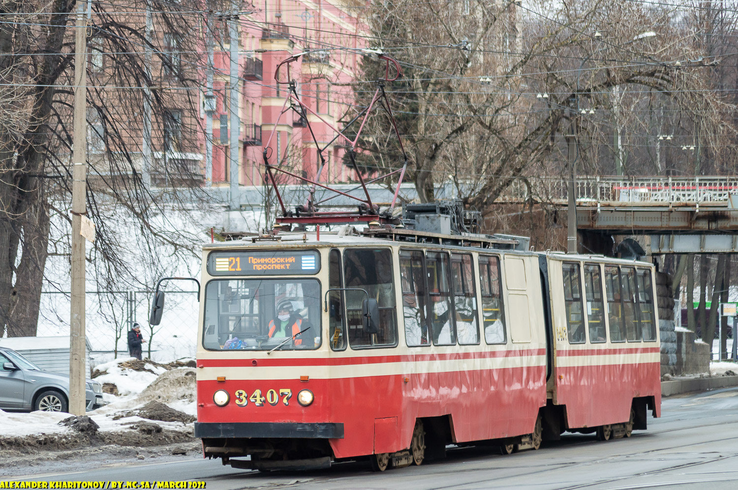 Санкт-Петербург, ЛВС-86К № 3407 Санкт-Петербург, ЛВС-86К № 3407