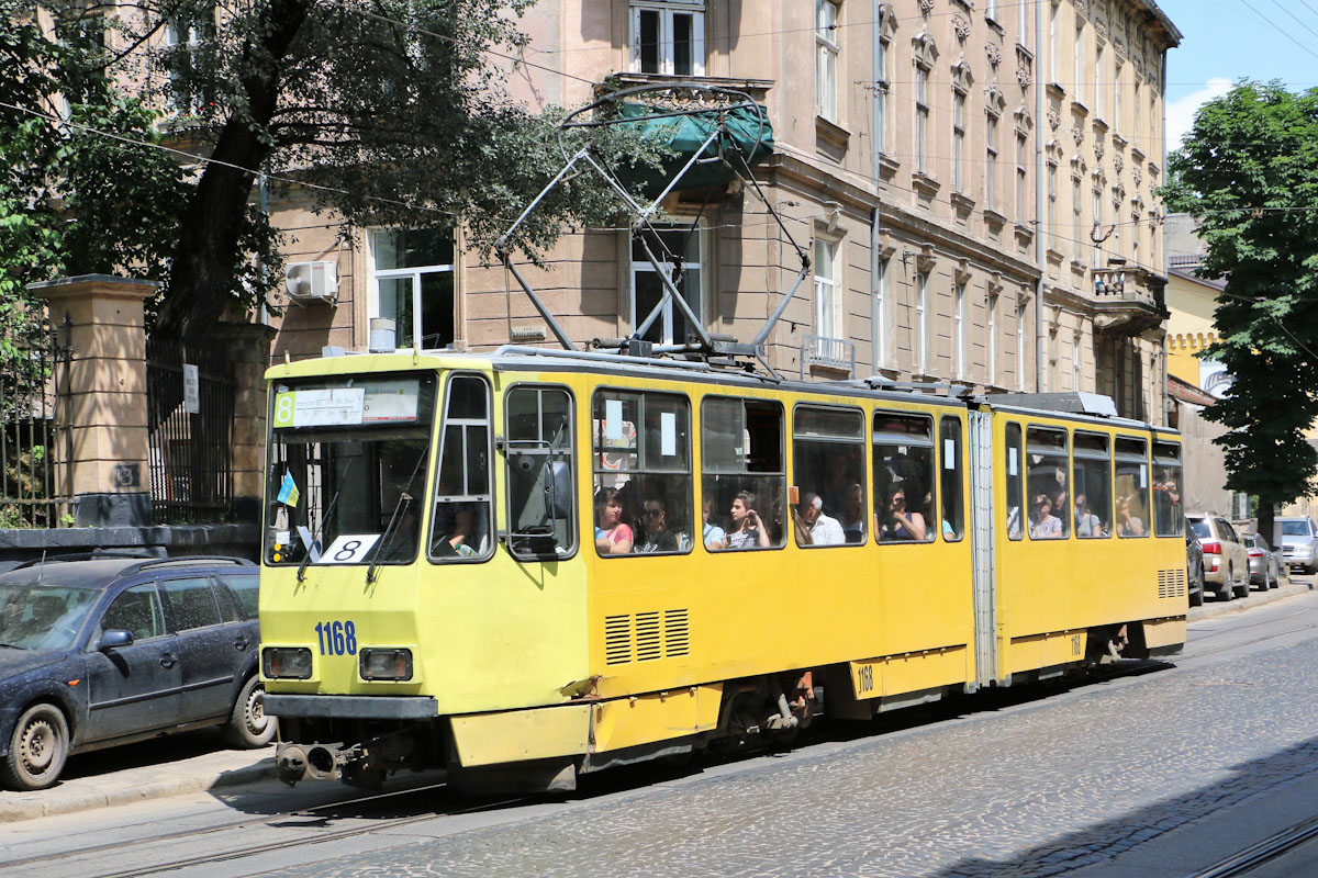 Lwów, Tatra KT4D Nr 1168