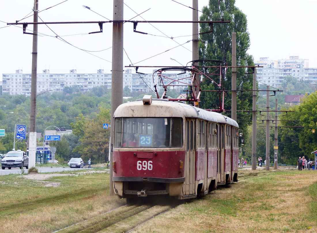 Харьков, Tatra T3SU № 696
