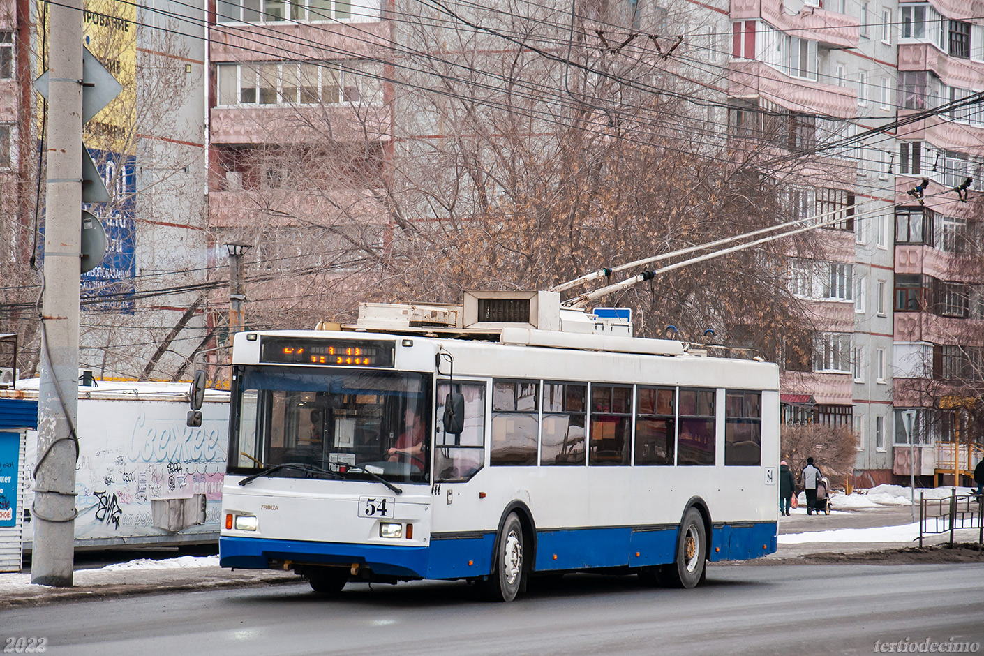 Омск, Тролза-5275.03 «Оптима» № 54