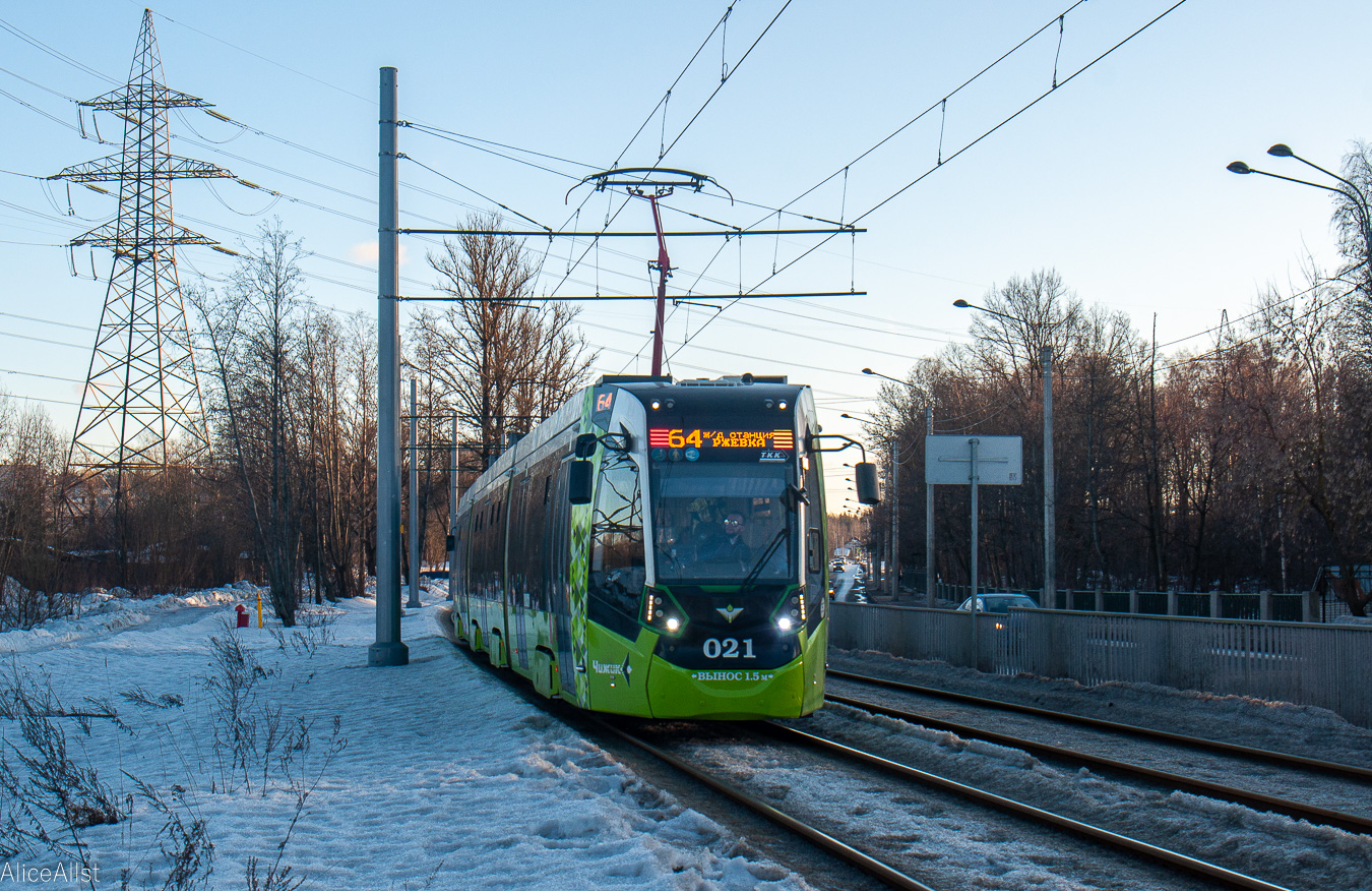Szentpétervár, Stadler B85600M — 021