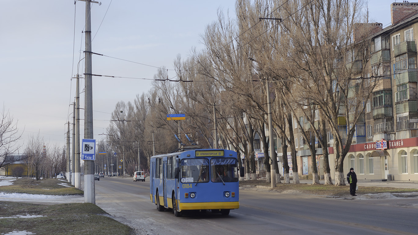 Краматорск, ЗиУ-682В № 0184