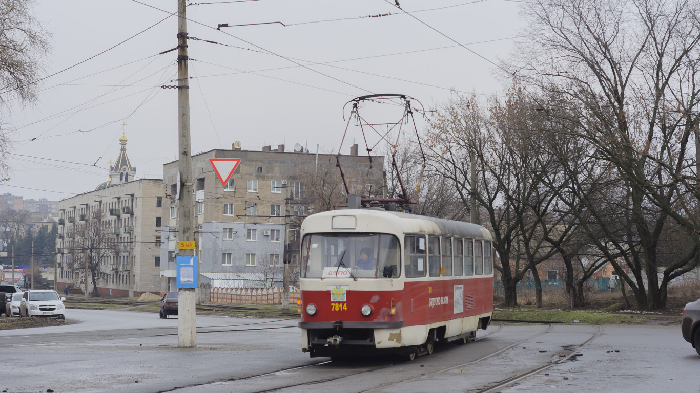 Drujkivka, Tatra T3SUCS Nr. 7814