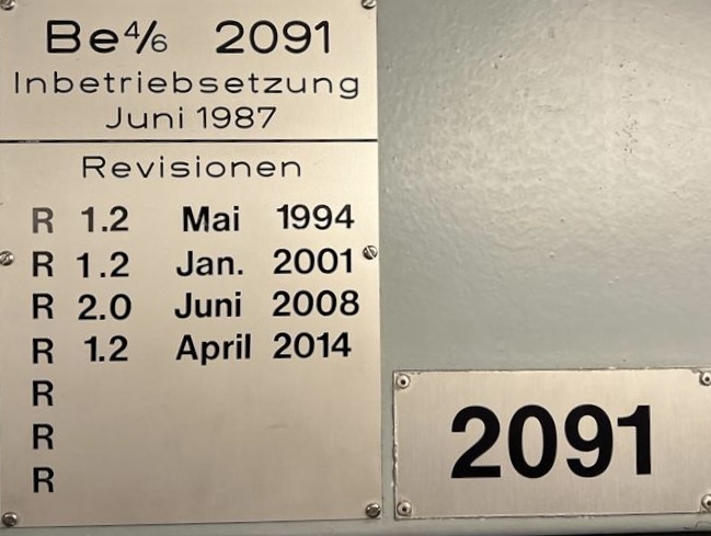 Цюрих, SWP/SIG/BBC Be 4/6 "Tram 2000" № 2091