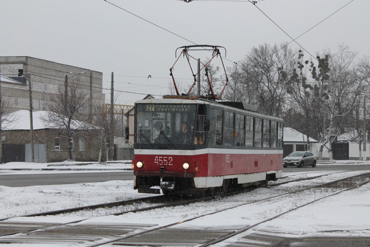 Charków, Tatra T6B5SU Nr 4552