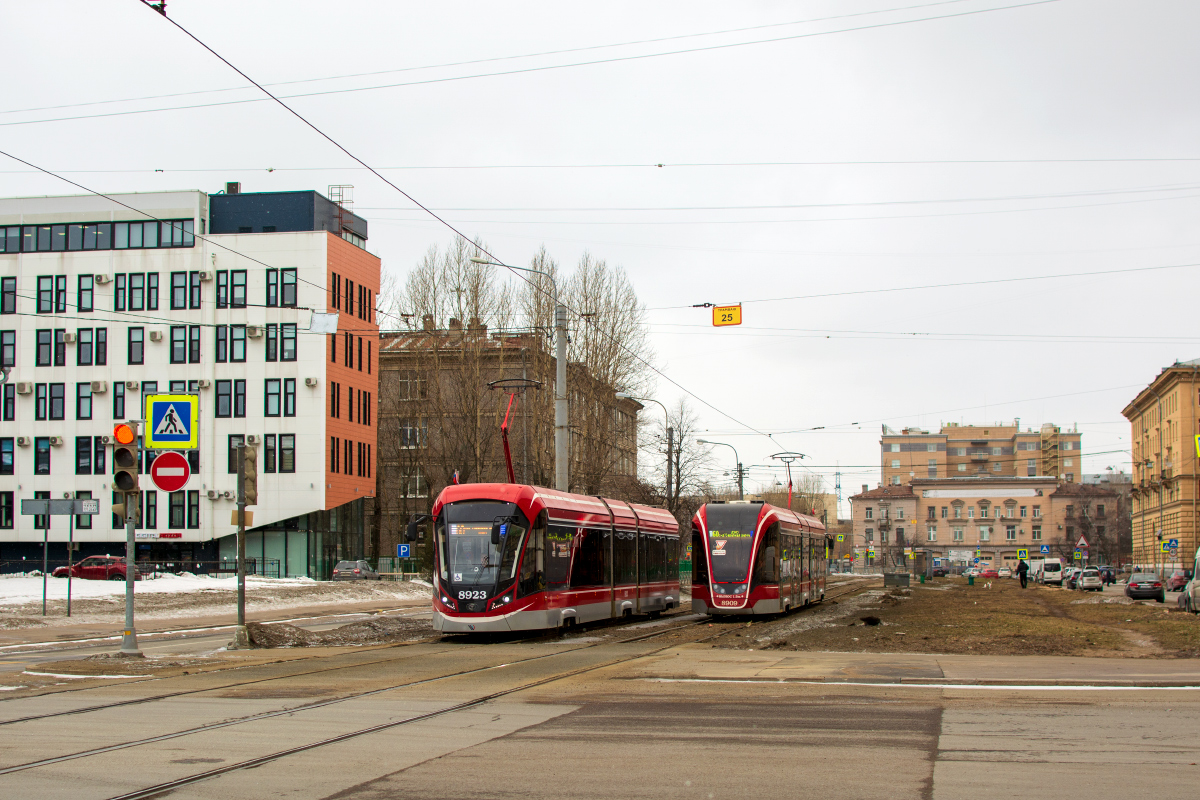 Санкт-Петербург, 71-931М «Витязь-М» № 8923; Санкт-Петербург, 71-931М «Витязь-М» № 8909