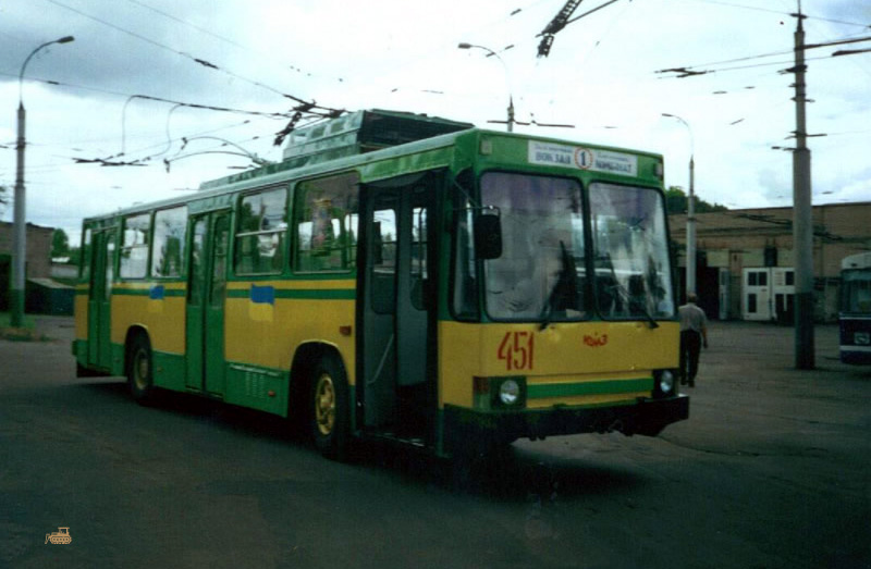 Херсон, ЮМЗ Т1Р (Т2П) № 451