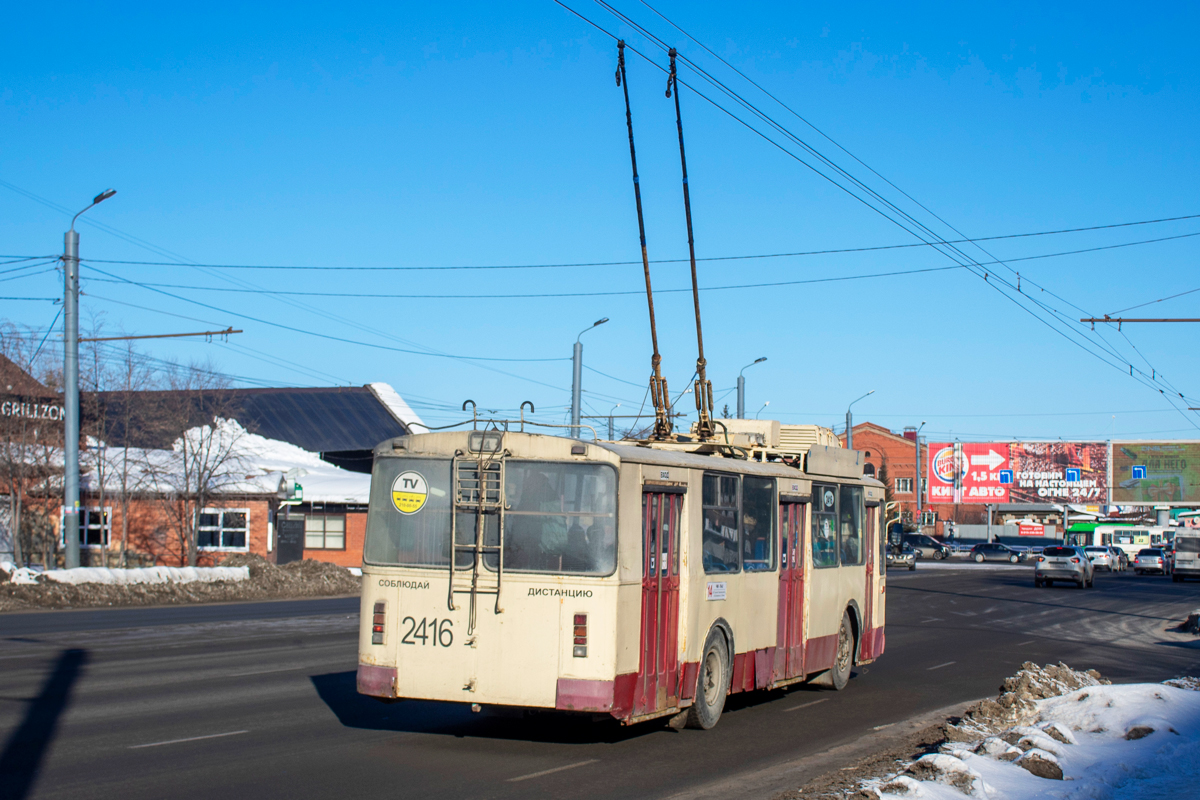 Челябинск, ЗиУ-682В-012 [В0А] № 2416