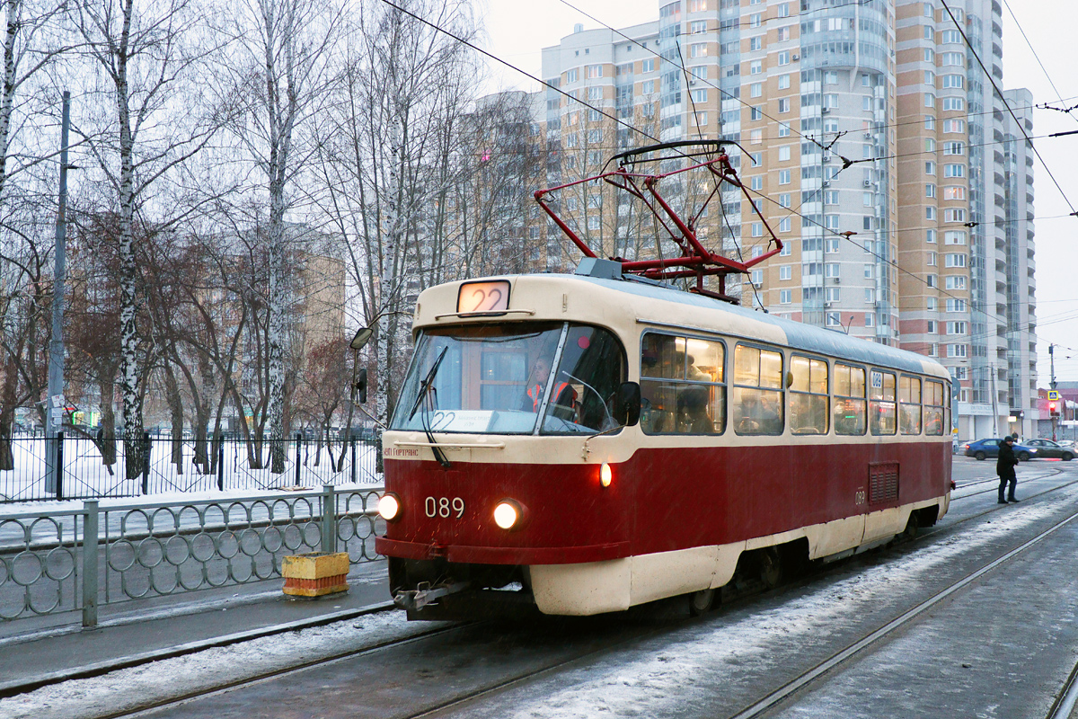 Jekatyerinburg, Tatra T3SU (2-door) — 089