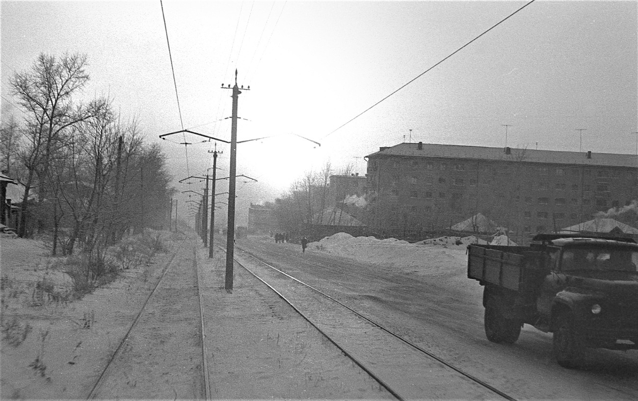 Новосибирск — Исторические фотографии (трамвай); Новосибирск — Трамвайные линии и конечные