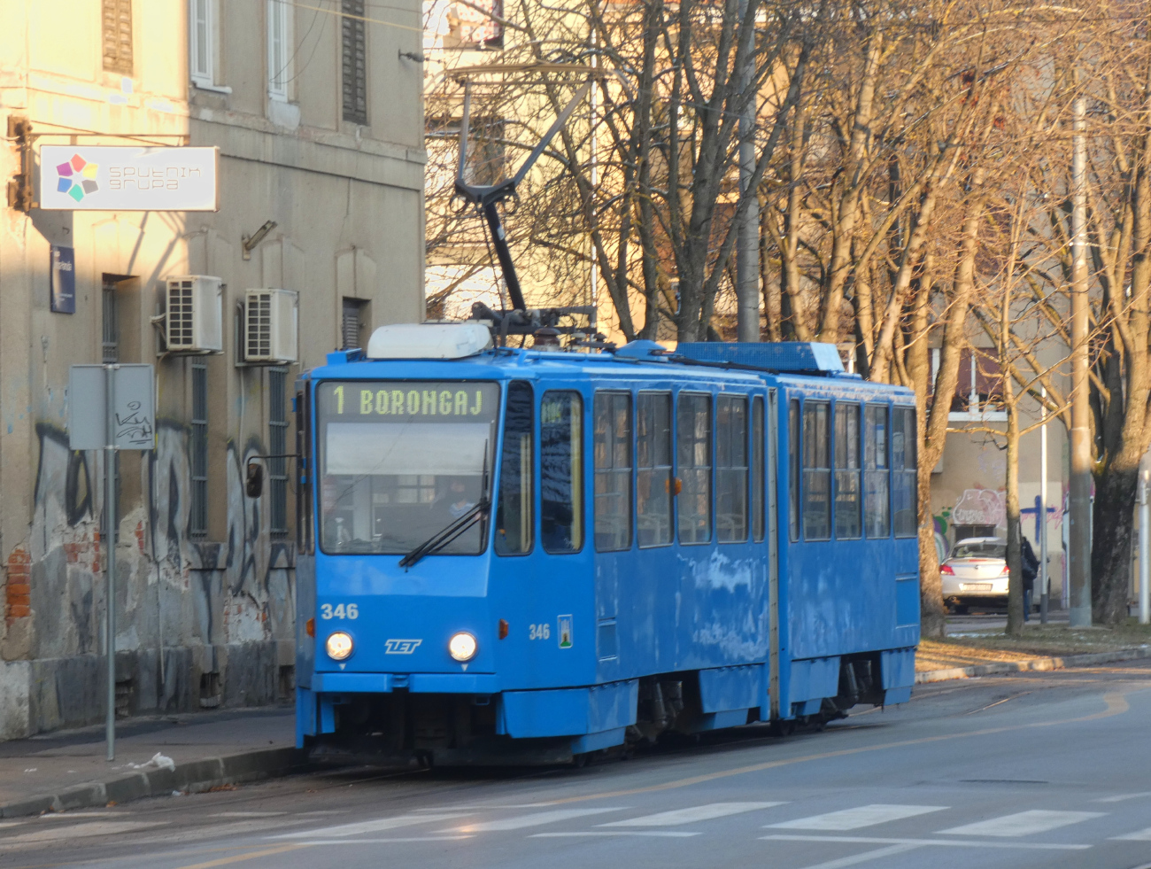 Загреб, Tatra KT4YU № 346