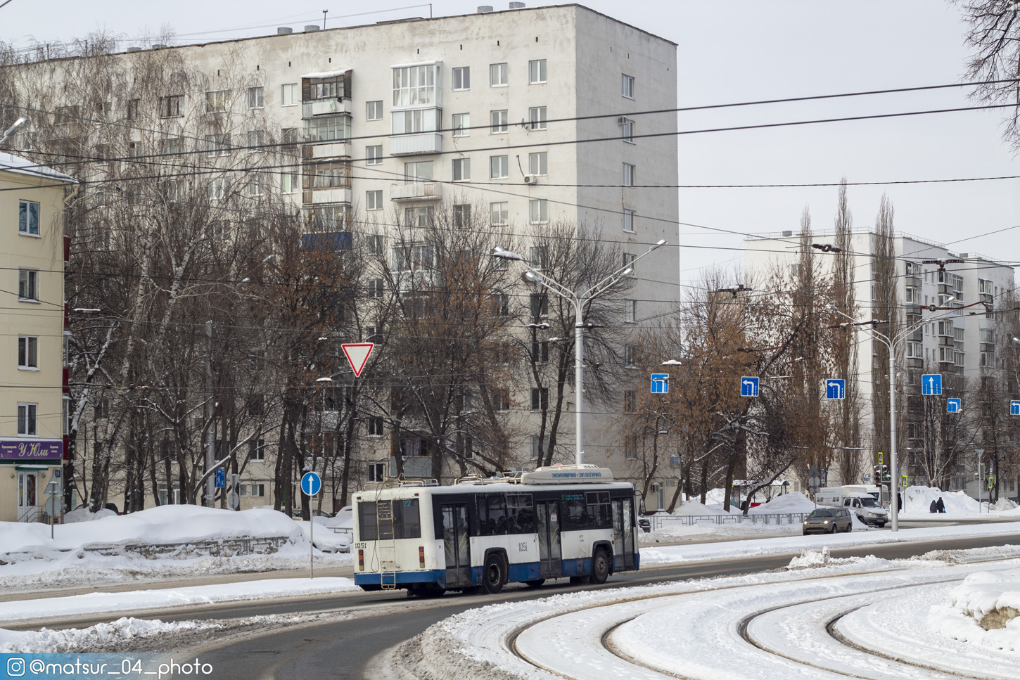 Уфа, БТЗ-52767 № 1051 Уфа, БТЗ-52767 № 1051