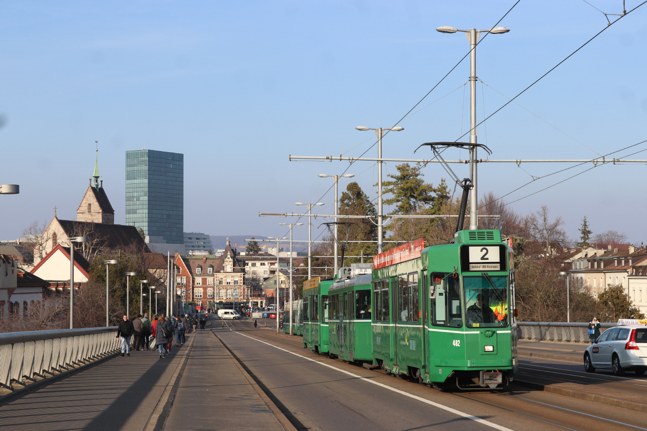 Базель, Schindler/SIG/BBC Be 4/4 № 482