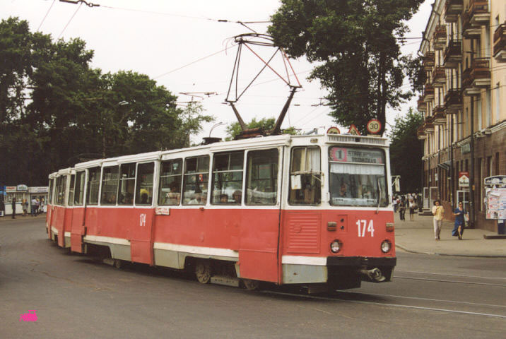 Иркутск, 71-605 (КТМ-5М3) № 174; Иркутск, 71-605 (КТМ-5М3) № 176; Иркутск — Исторические фотографии