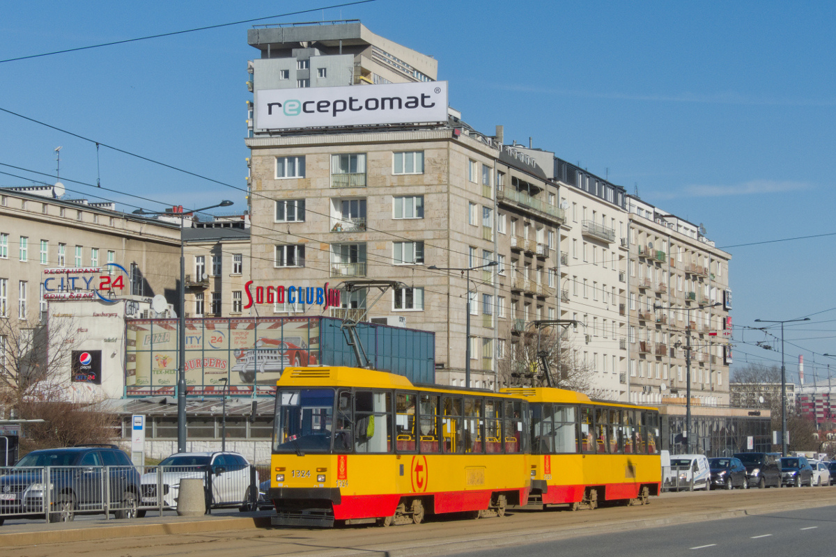 Варшава, Konstal 105Na № 1324 Варшава, Konstal 105Na № 1324