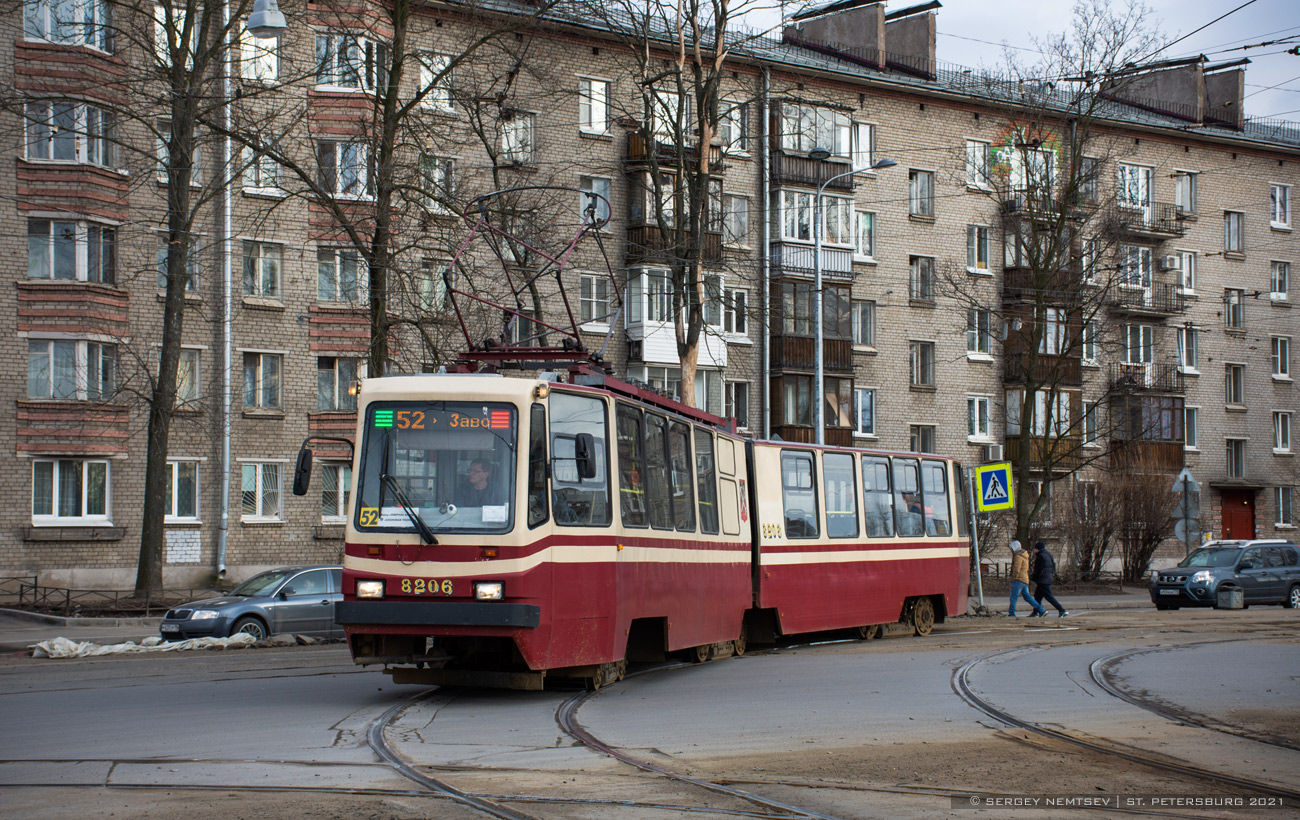 Sankt Petersburg, LVS-86K Nr 8206 Sankt Petersburg, LVS-86K Nr 8206