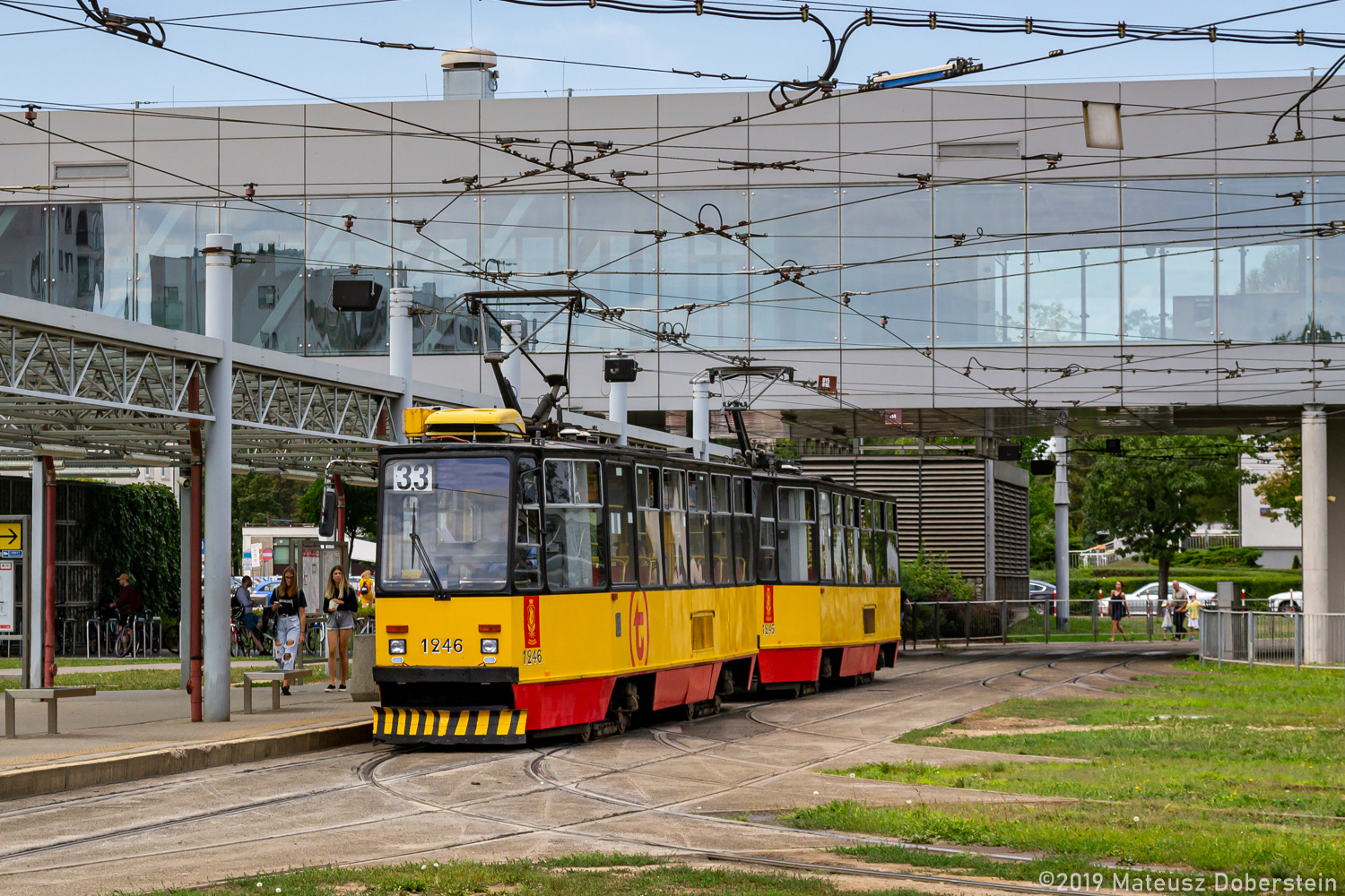 Варшава, Konstal 105Na № 1246