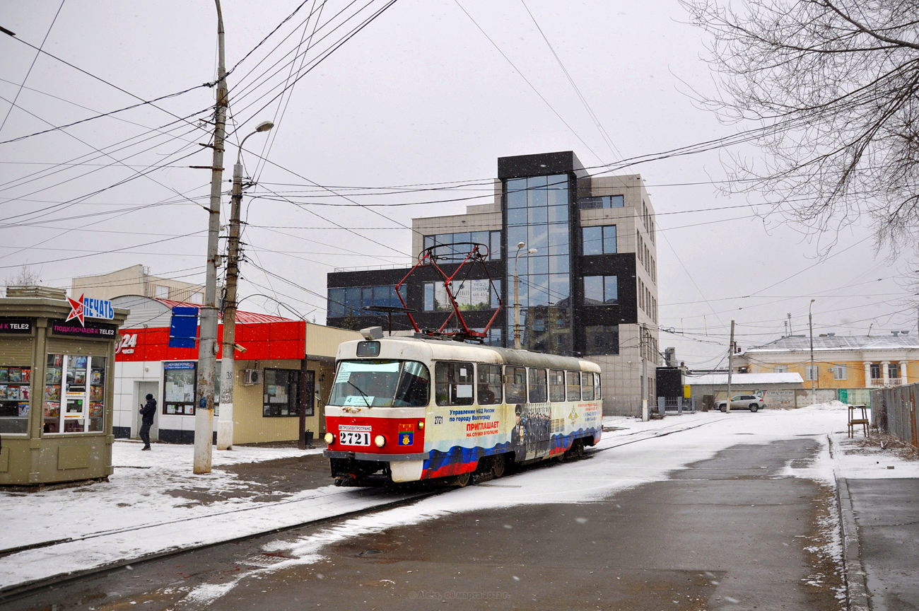Volgográd, Tatra T3SU — 2721