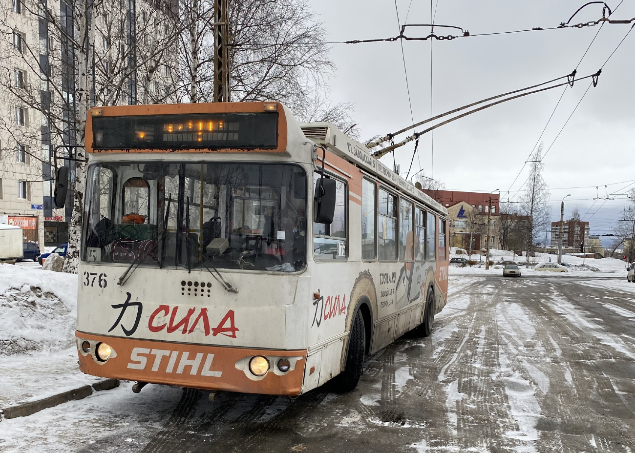Петрозаводск, ЗиУ-682Г-016.02 (обр. 2013) № 376