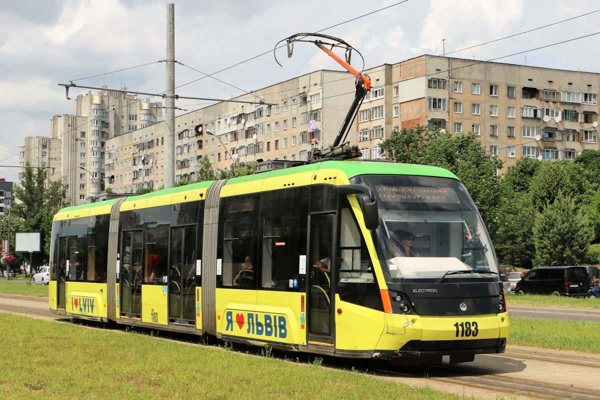 Львов, Electron T3L44 № 1183