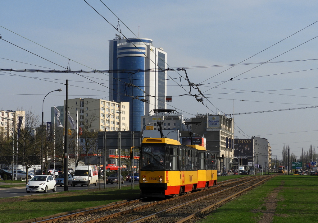 Варшава, Konstal 105Na № 1302
