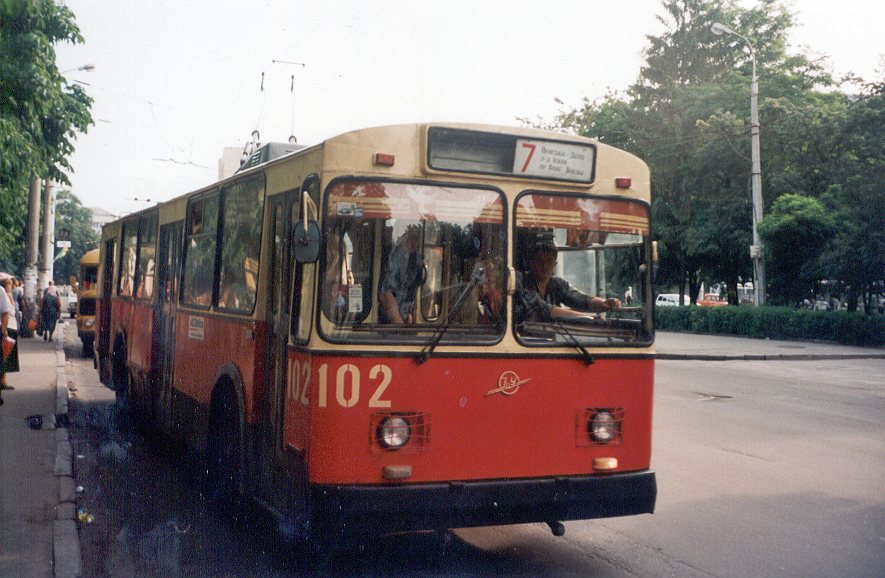 Луцк, ЗиУ-682В № 102; Луцк — Ретро фото