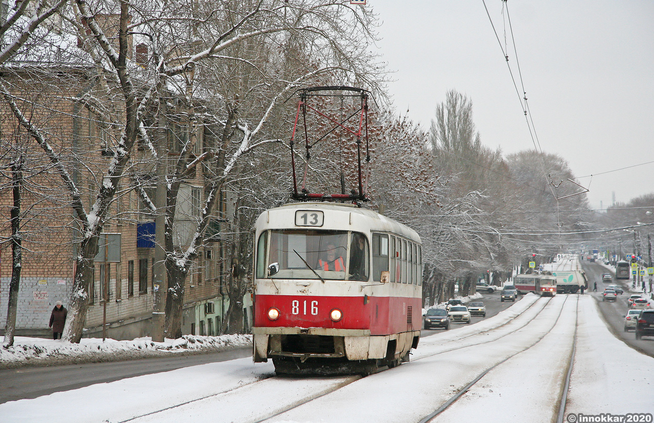 Самара, Tatra T3SU № 816