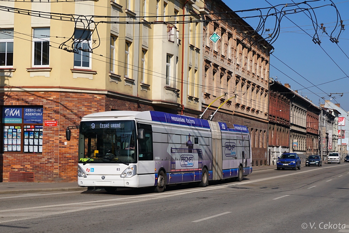 Ческе-Будеёвице, Škoda 25Tr Irisbus Citelis № 83
