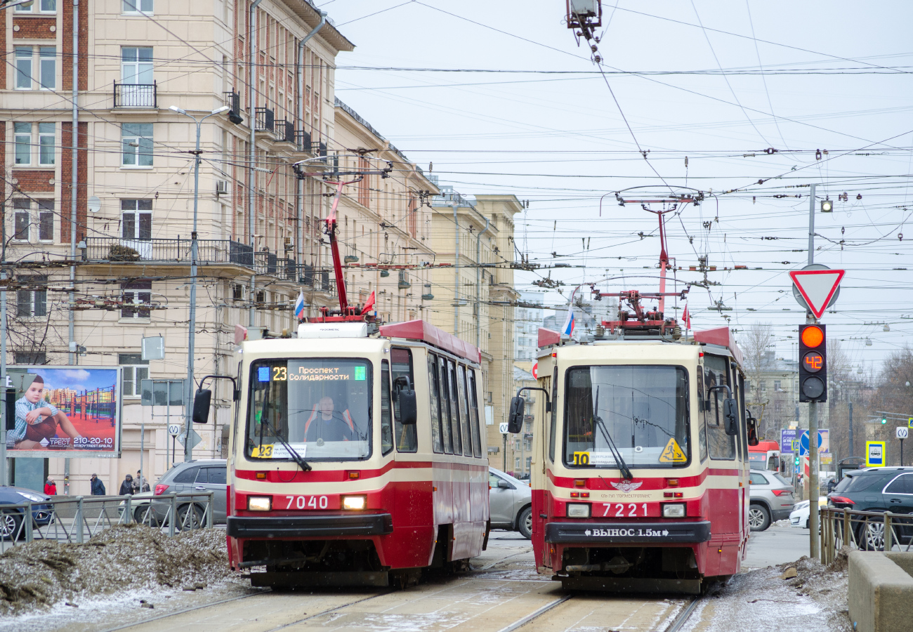 Sanktpēterburga, TS-77 № 7221