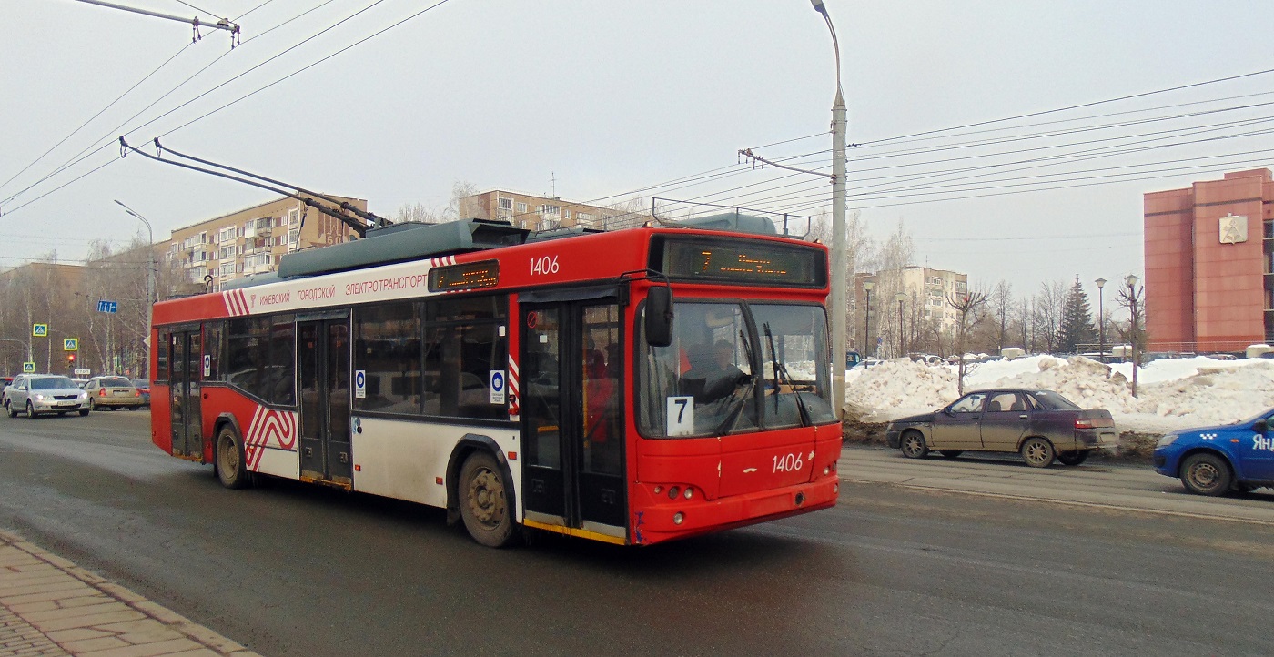 Ижевск, СВАРЗ-МАЗ-6235.00 № 1406