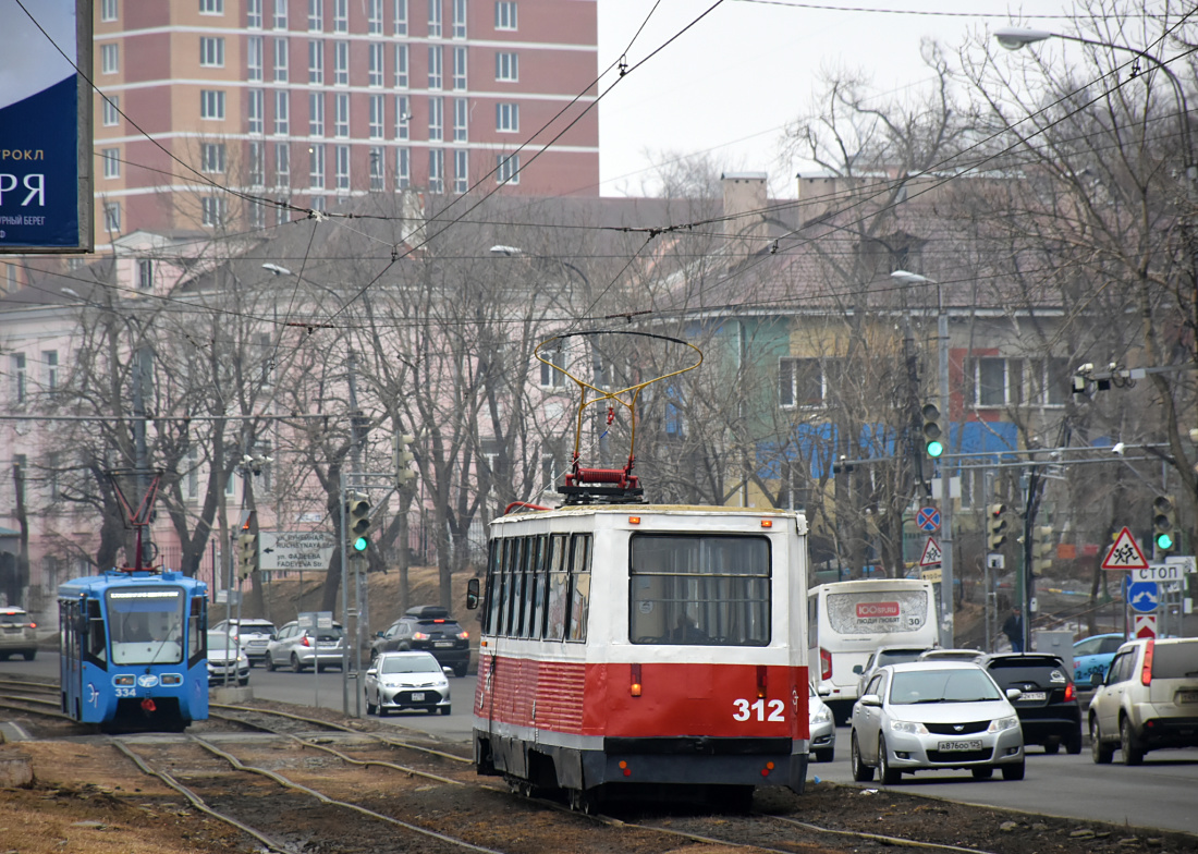 Владивосток, 71-605А № 312