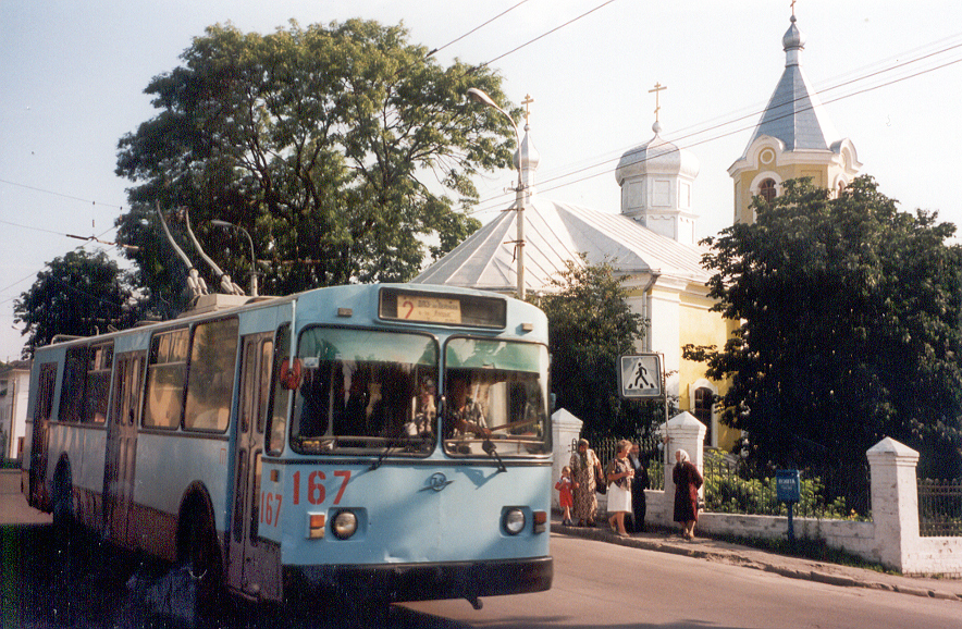 Луцк, ЗиУ-682В-012 [В0А] № 167; Луцк — Ретро фото