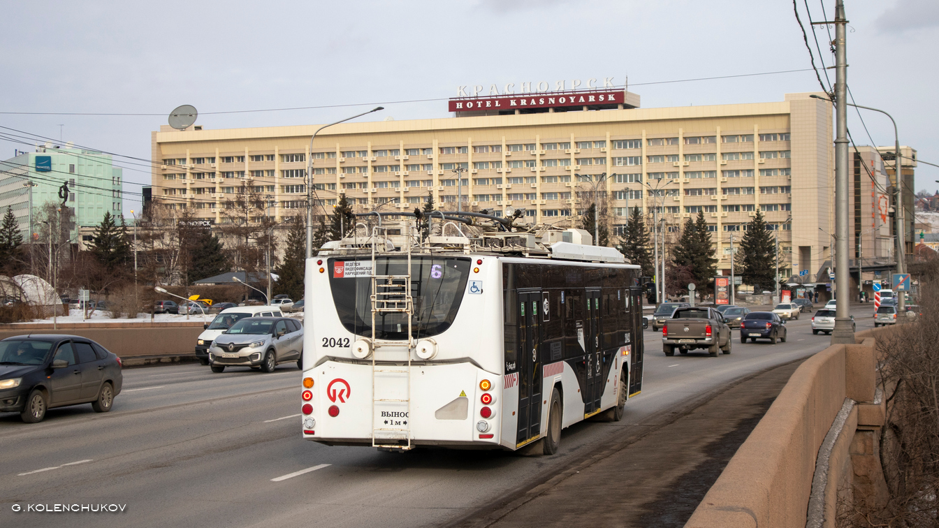 Красноярск, ВМЗ-5298.01 «Авангард» № 2042