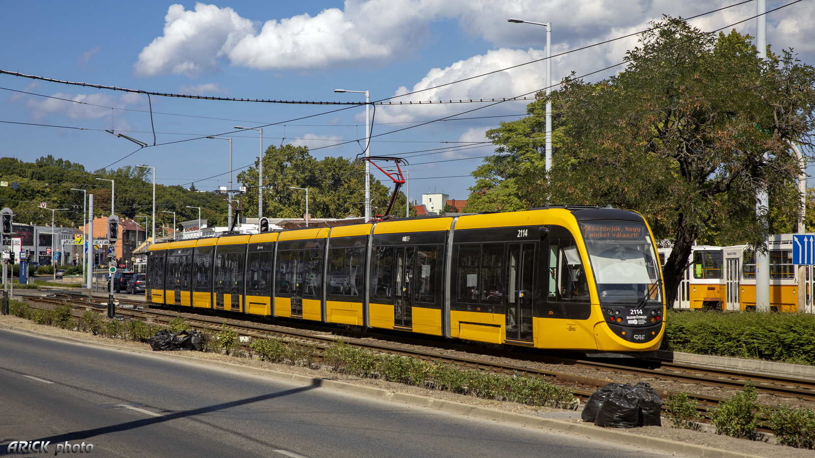 Budapest, CAF Urbos 3 # 2114