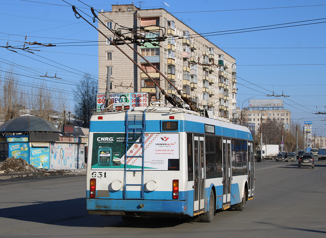 Киров, БКМ 321 № 631