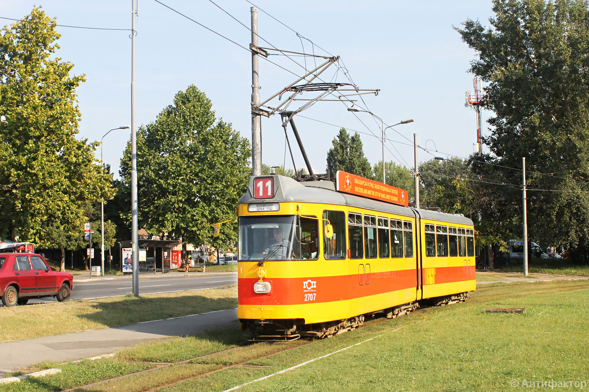 Белград, SWP/BBC Be 4/6 № 2707