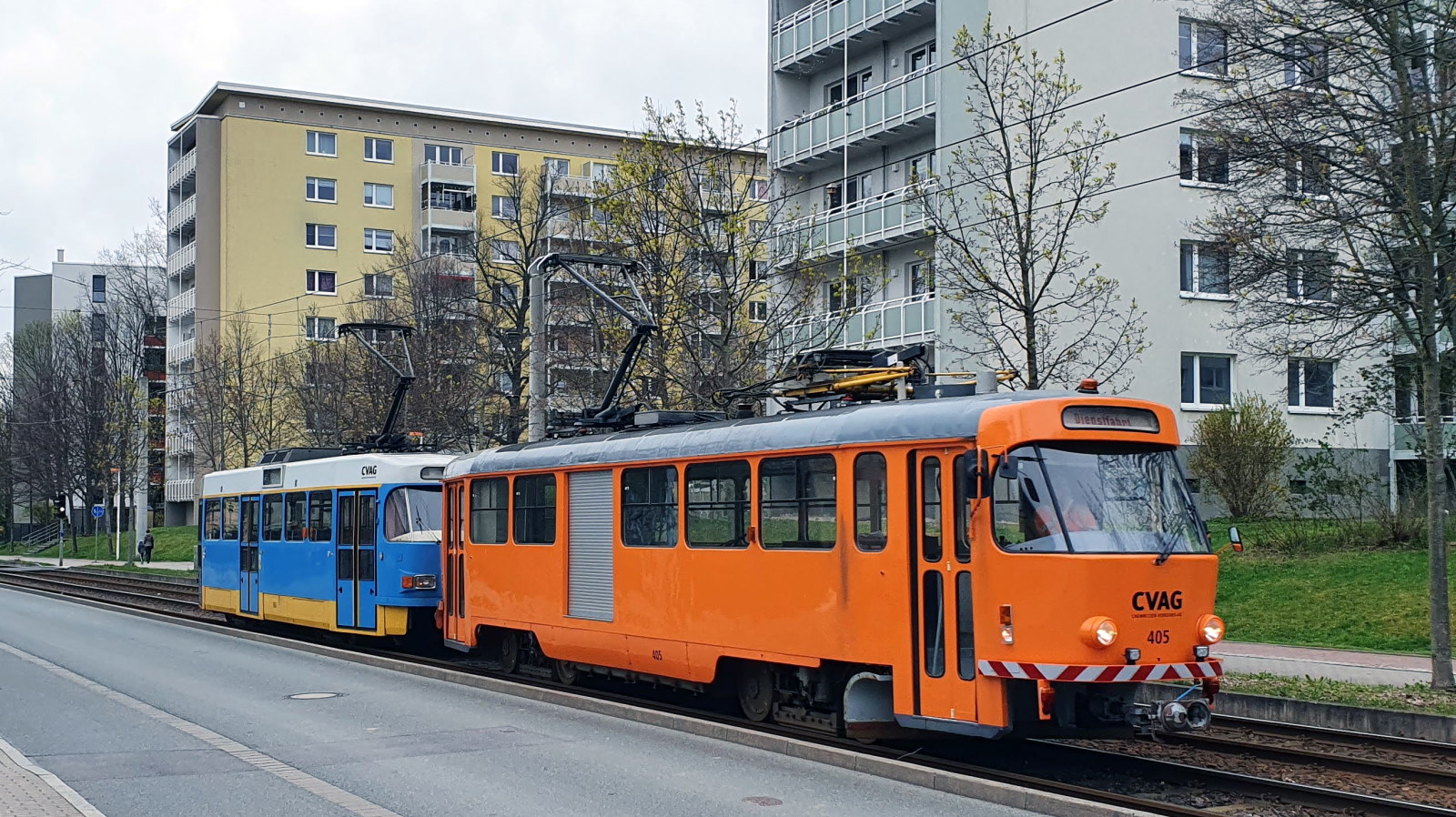 Хемниц, Tatra T3D № 405