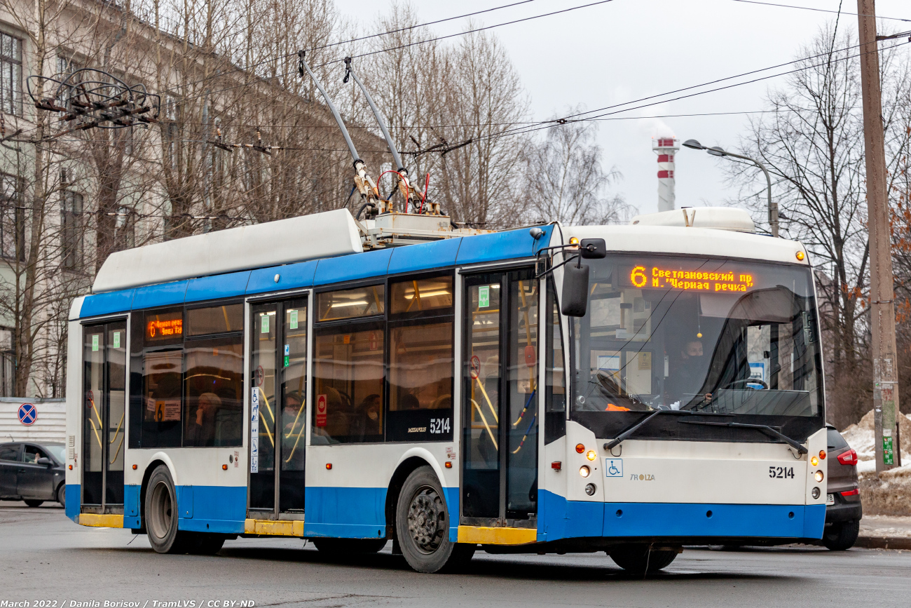 Санкт-Петербург, Тролза-5265.00 «Мегаполис» № 5214