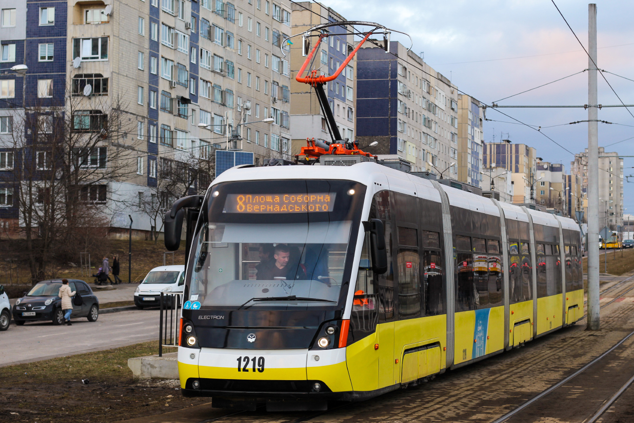 Львов, Electron T5L64 № 1219