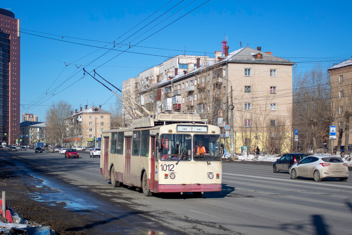 Челябинск, ЗиУ-682Г [Г00] № 1012