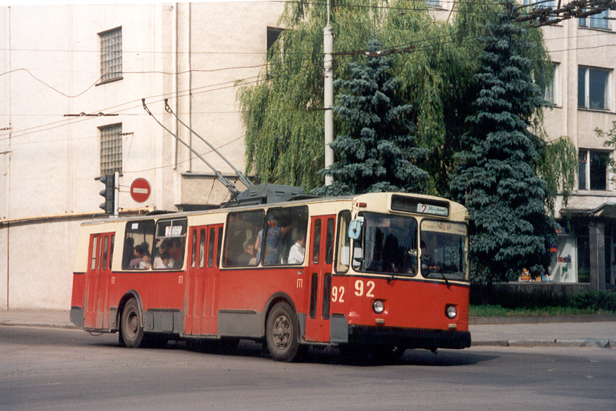 Луцк, ЗиУ-682В № 92; Луцк — Ретро фото