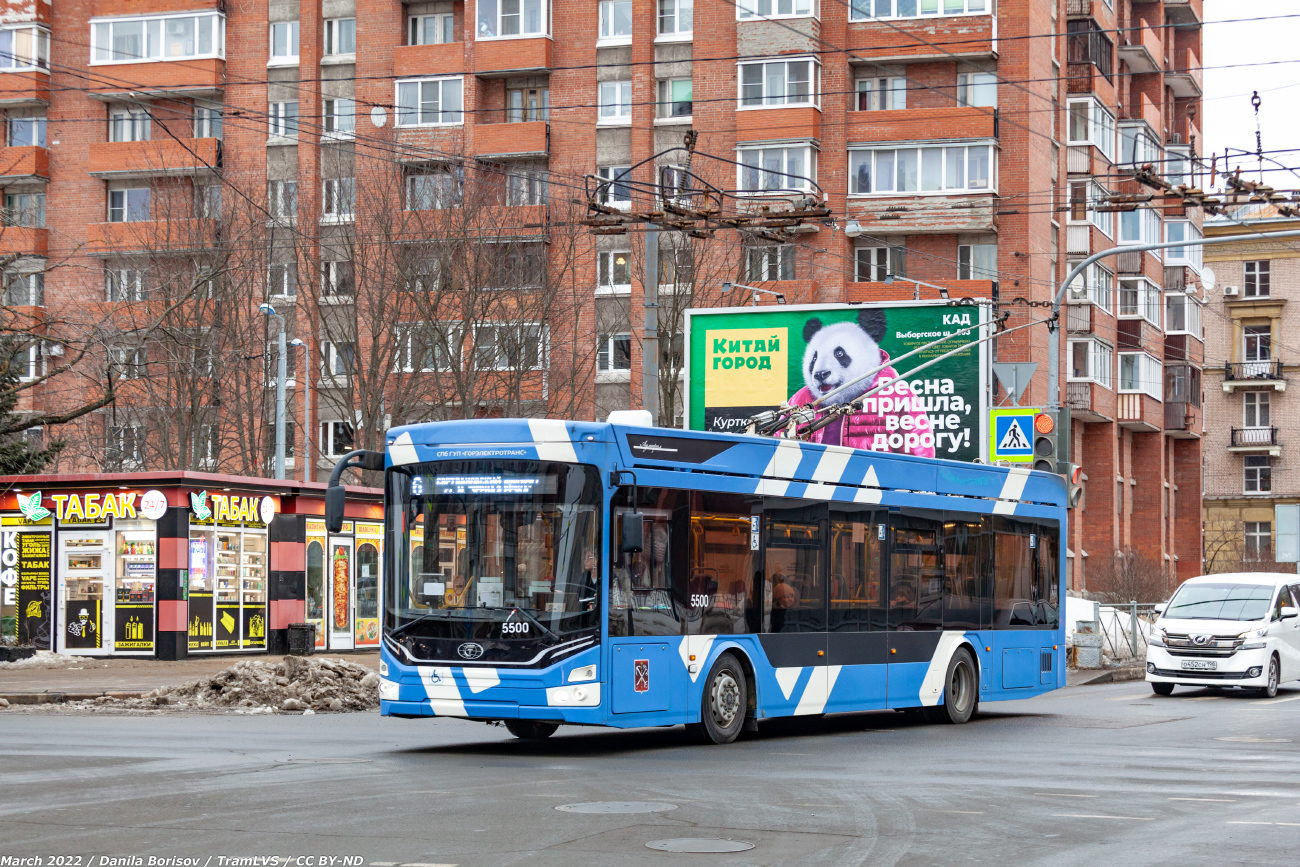 Санкт-Петербург, ПКТС-6281.00 «Адмирал» № 5500