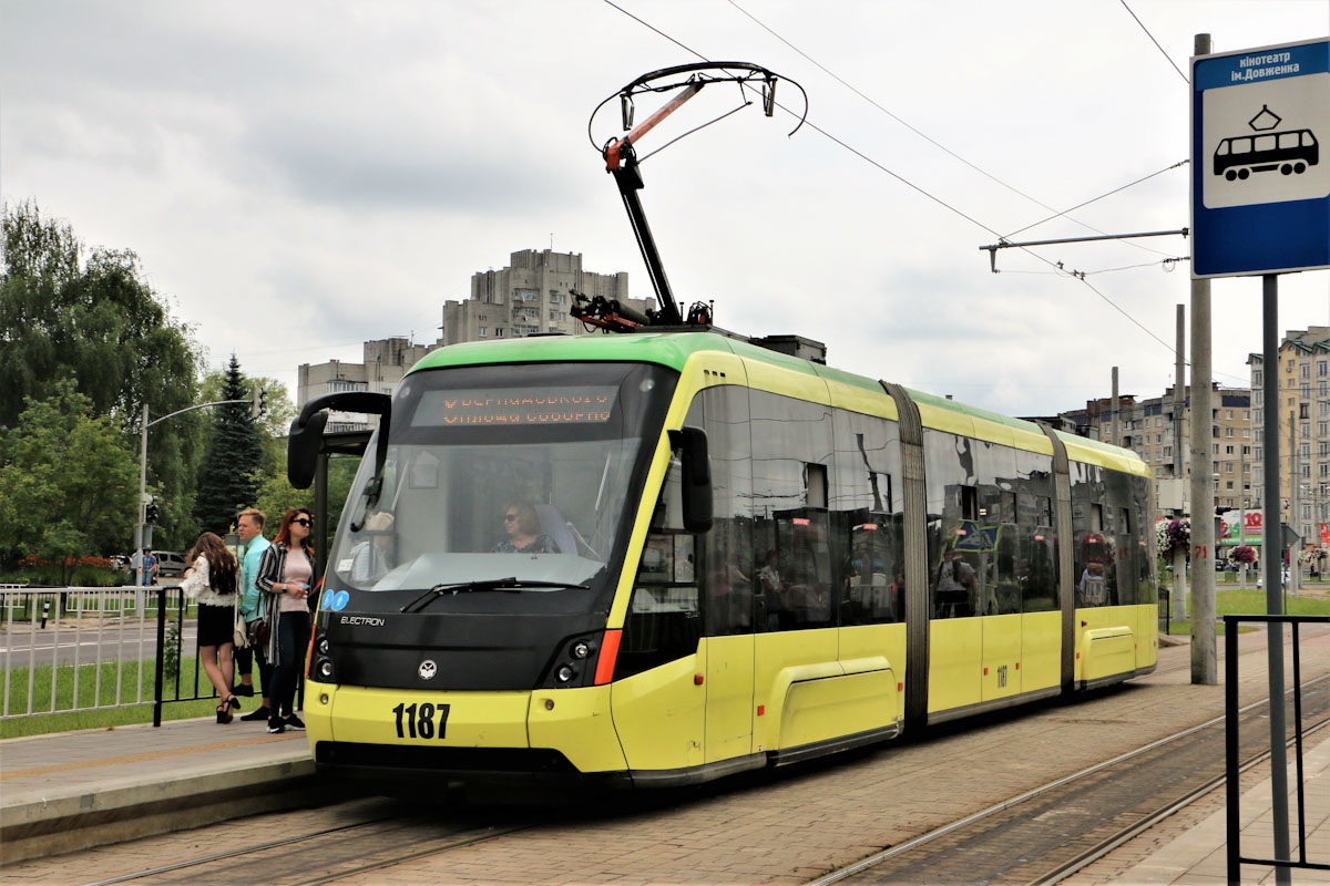 Львов, Electron T3L44 № 1187