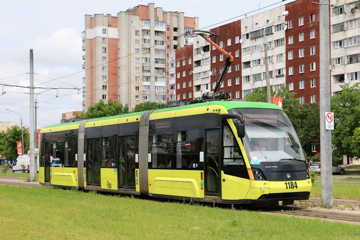 Львов, Electron T3L44 № 1184