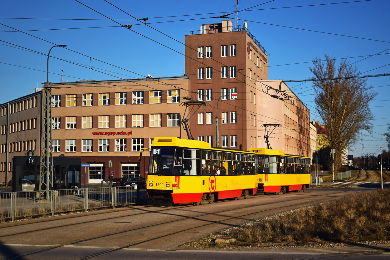 Варшава, Konstal 105Na № 1300